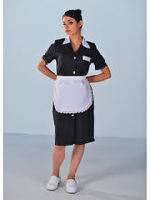 Charger l'image dans la galerie, Blouse Noire Femme de Chambre