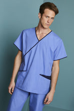 Charger l'image dans la galerie, Tunique Médicale Bleu Col En V