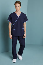 Charger l'image dans la galerie, Tunique Médicale Bleu Marine Col V