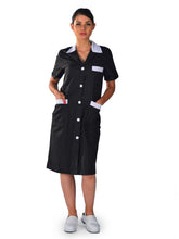 Charger l'image dans la galerie, Blouse Noire Femme de Chambre