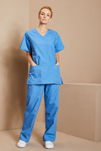 Charger l&#39;image dans la galerie, Pyjama médical unisexe Turquoise
