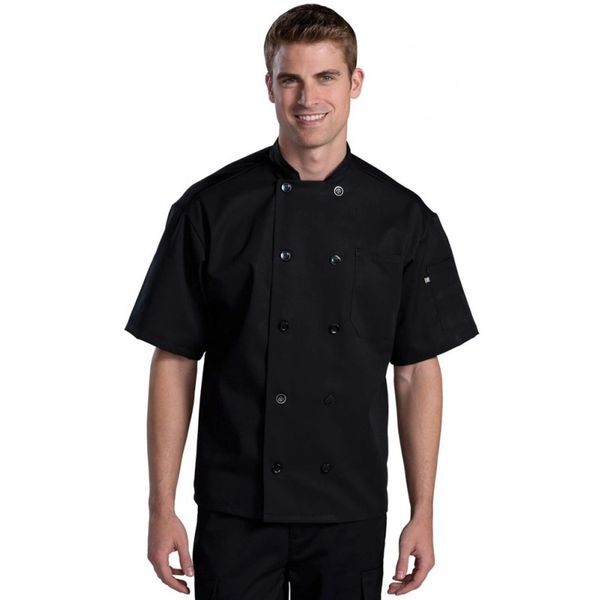 Veste de Cuisine à Manches Courtes